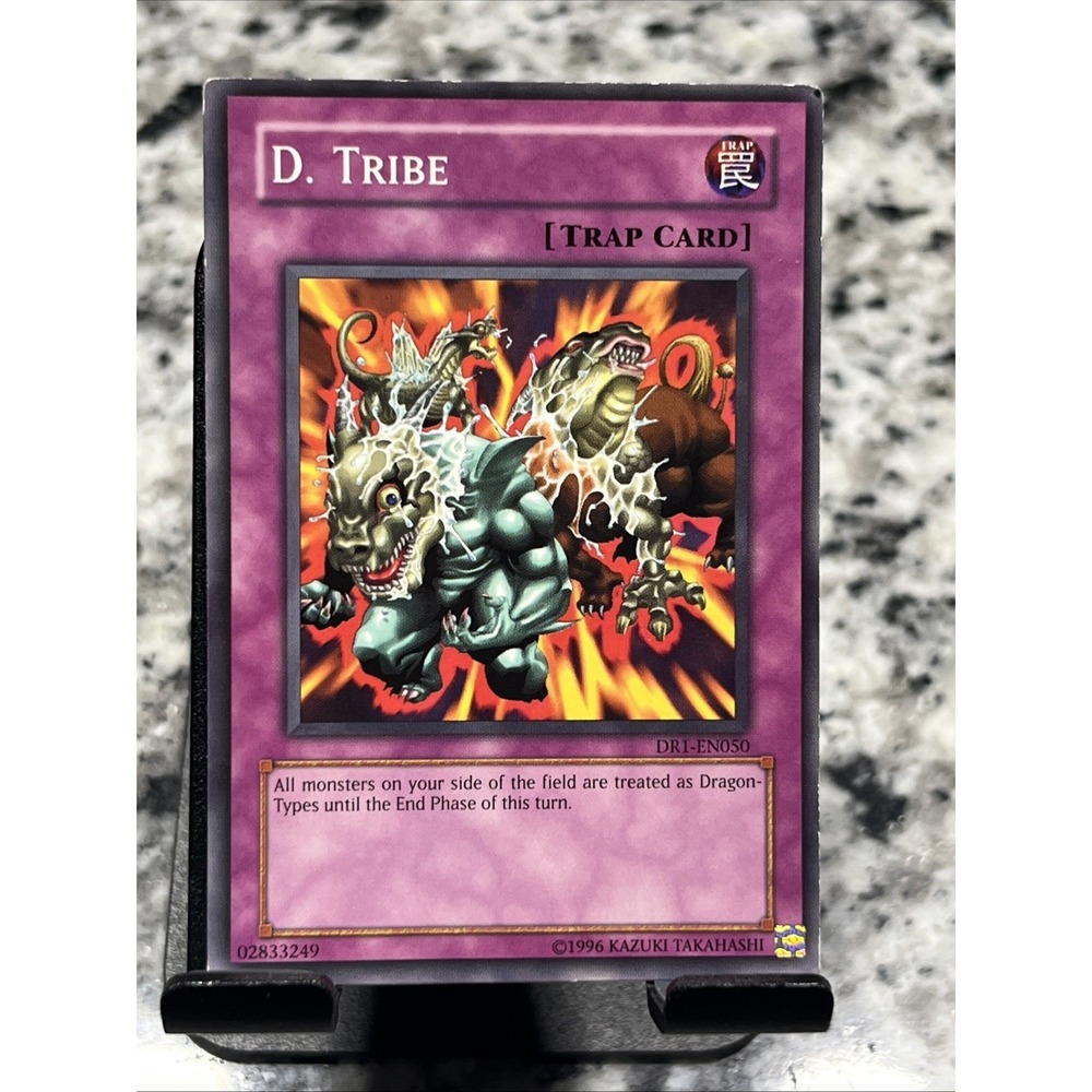D. Tribe DR1-EN050 Yu-Gi-Oh! Common‎ – Unlimited – Lightly Played
